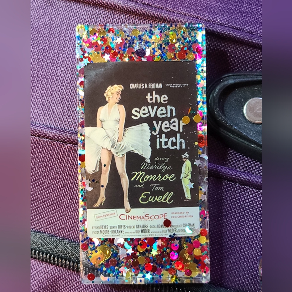 Vintage Movie Luggage Tag (Seven Year Itch)